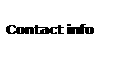 Text Box: &nbsp;
Contact info
&nbsp;
&nbsp;
&nbsp;
